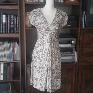 Snake Print Dress Size is Medium